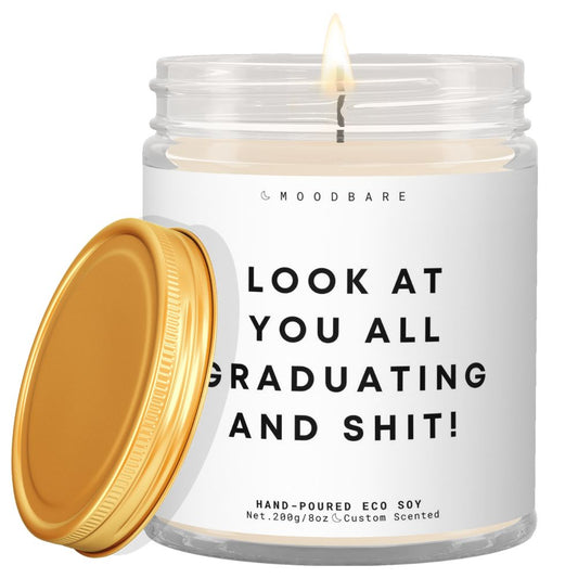 Look at you all graduating and shit! ✨ Luxury Eco Soy Candle