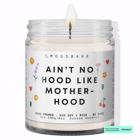 Ain’t no hood like Mother-hood" 💕  Luxury Eco Soy Mothers Day Candle ✨ Limited Edition