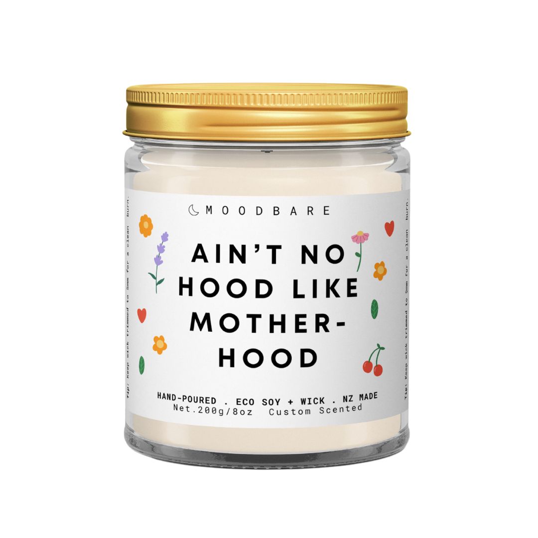 Ain’t no hood like Mother-hood" 💕  Luxury Eco Soy Mothers Day Candle ✨ Limited Edition