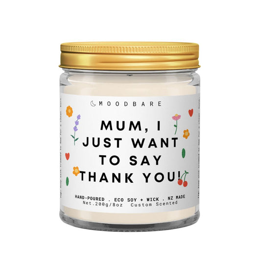 Mum, I just want to say thank you! 💕  Luxury Eco Soy Mothers Day Candle ✨ Limited Edition