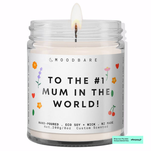 To the #1 mum in the world! 💕  Luxury Eco Soy Mothers Day Candle ✨ Limited Edition