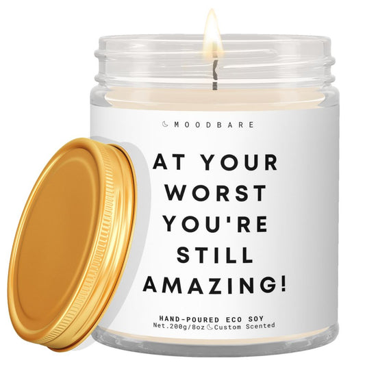 Even at your worst!  ✨ Luxury Eco Soy Candle