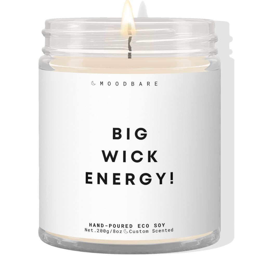 Big wick energy!  ✨ Luxury Eco Soy Candle