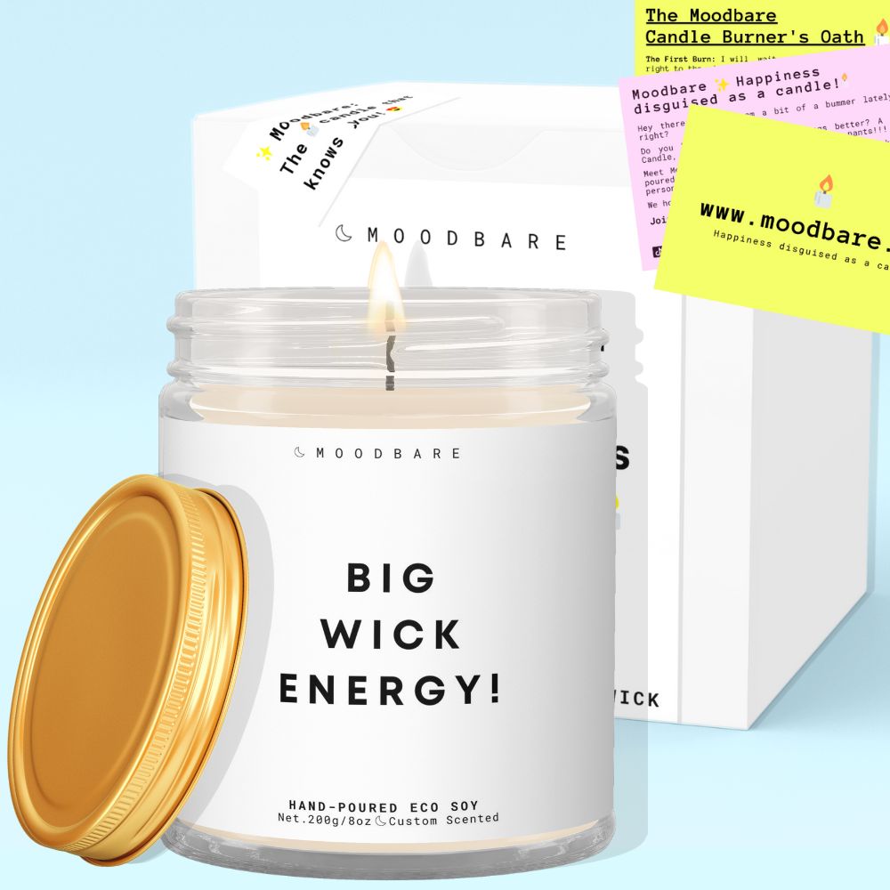 Big wick energy!  ✨ Luxury Eco Soy Candle
