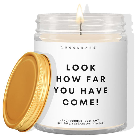 Look how far you have come! Congrats! ✨ Luxury Eco Soy Candle