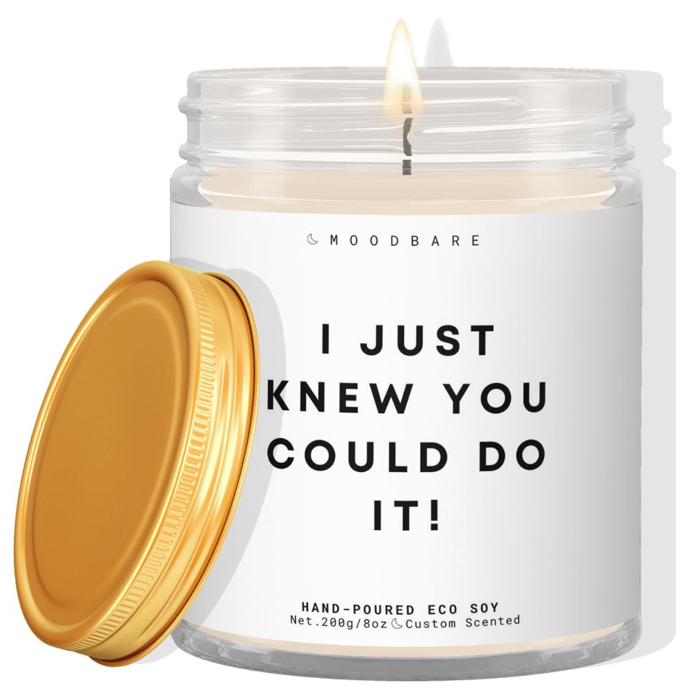 I knew you could do it! ✨ Luxury Eco Soy Candle