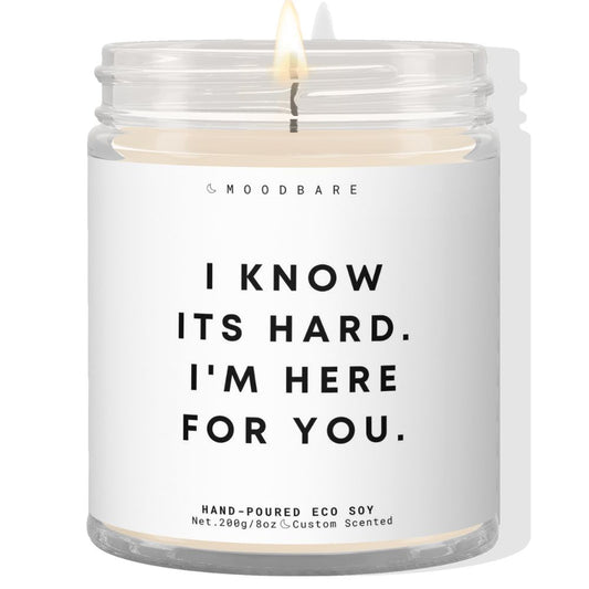 I know it's hard. I'm here for you! ✨ Luxury Eco Soy Candle