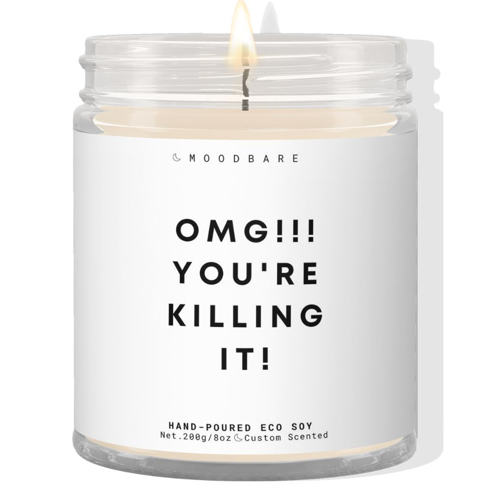OMG! You're killing it! ✨ Luxury Eco Soy Candle