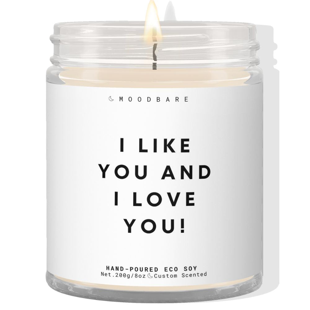 I like you and I love you! ✨ Luxury Eco Soy Candle