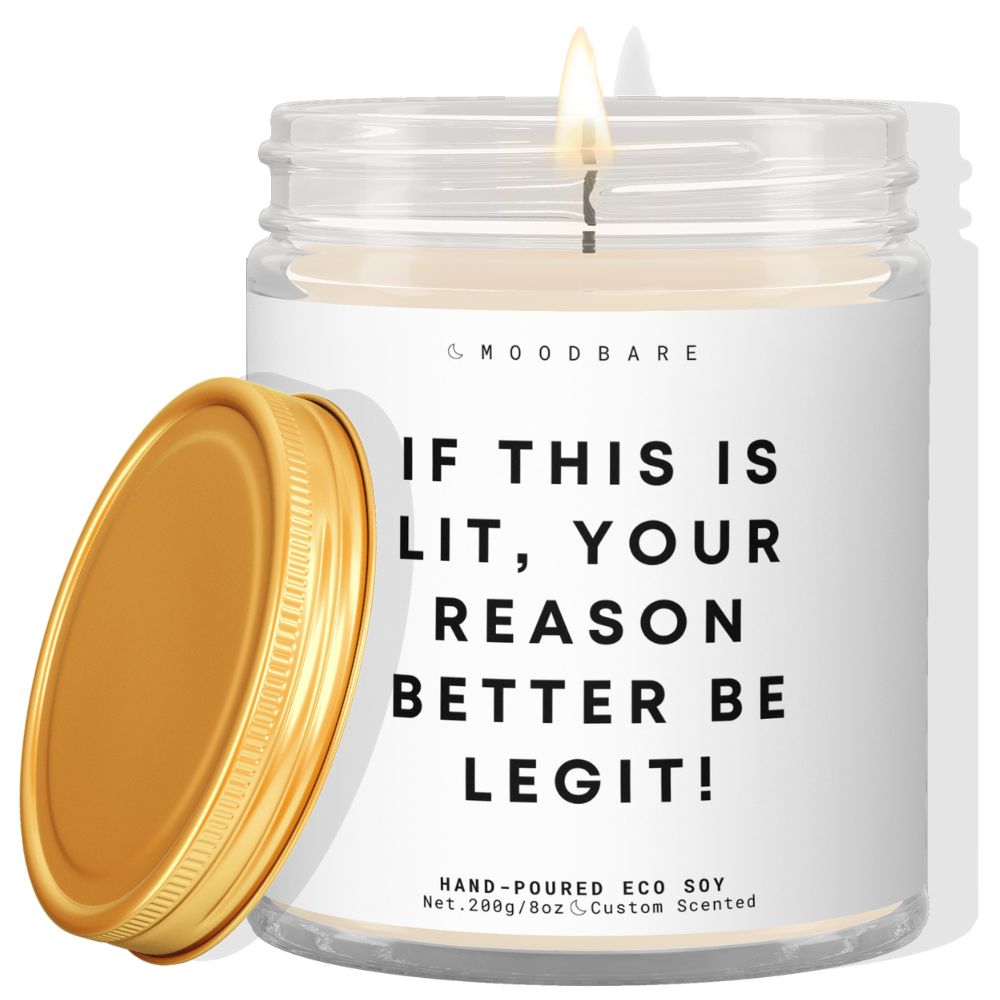 If this is lit..... ! ✨ Luxury Eco Soy Candle