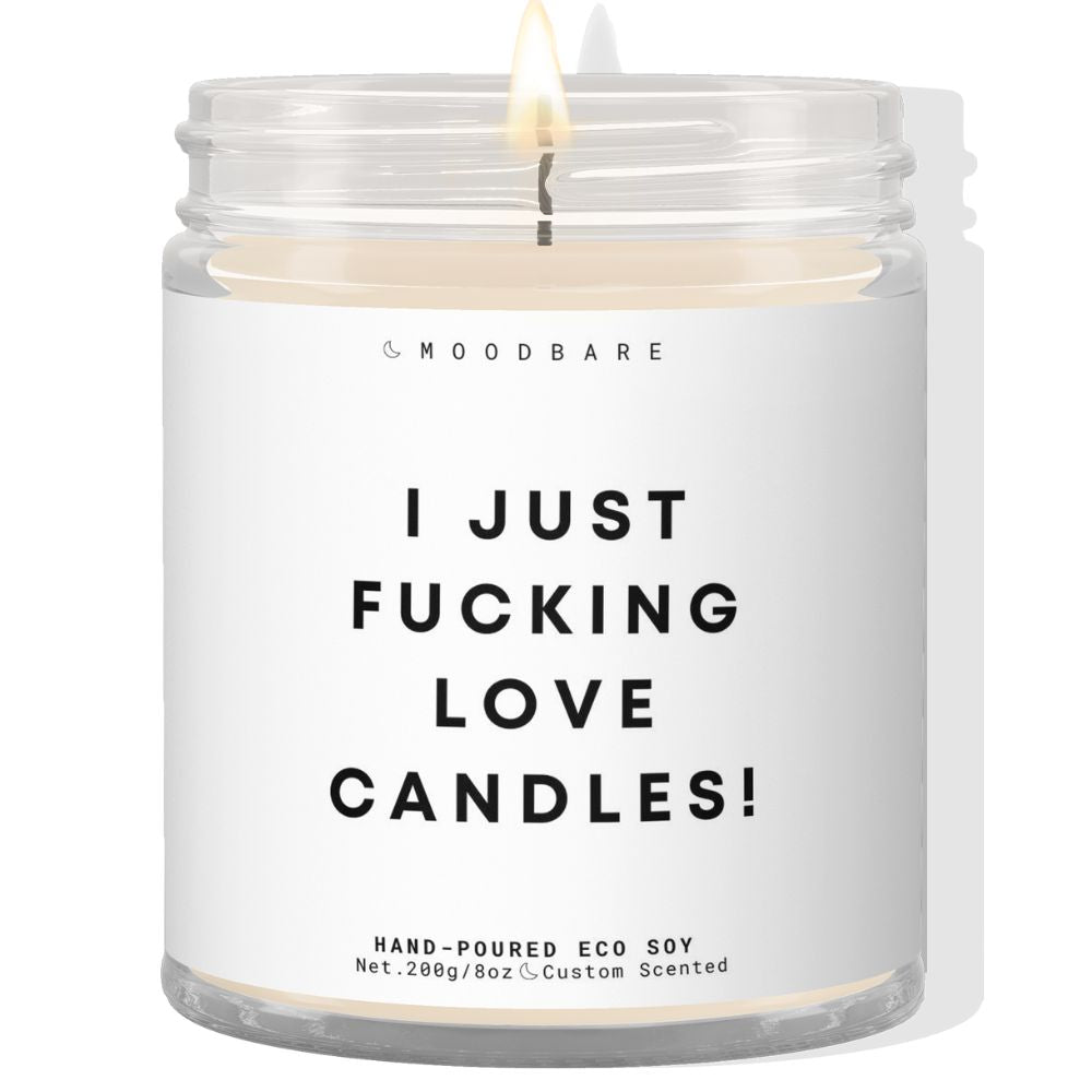 I just fucking love candles! ✨ Luxury Eco Soy Candle