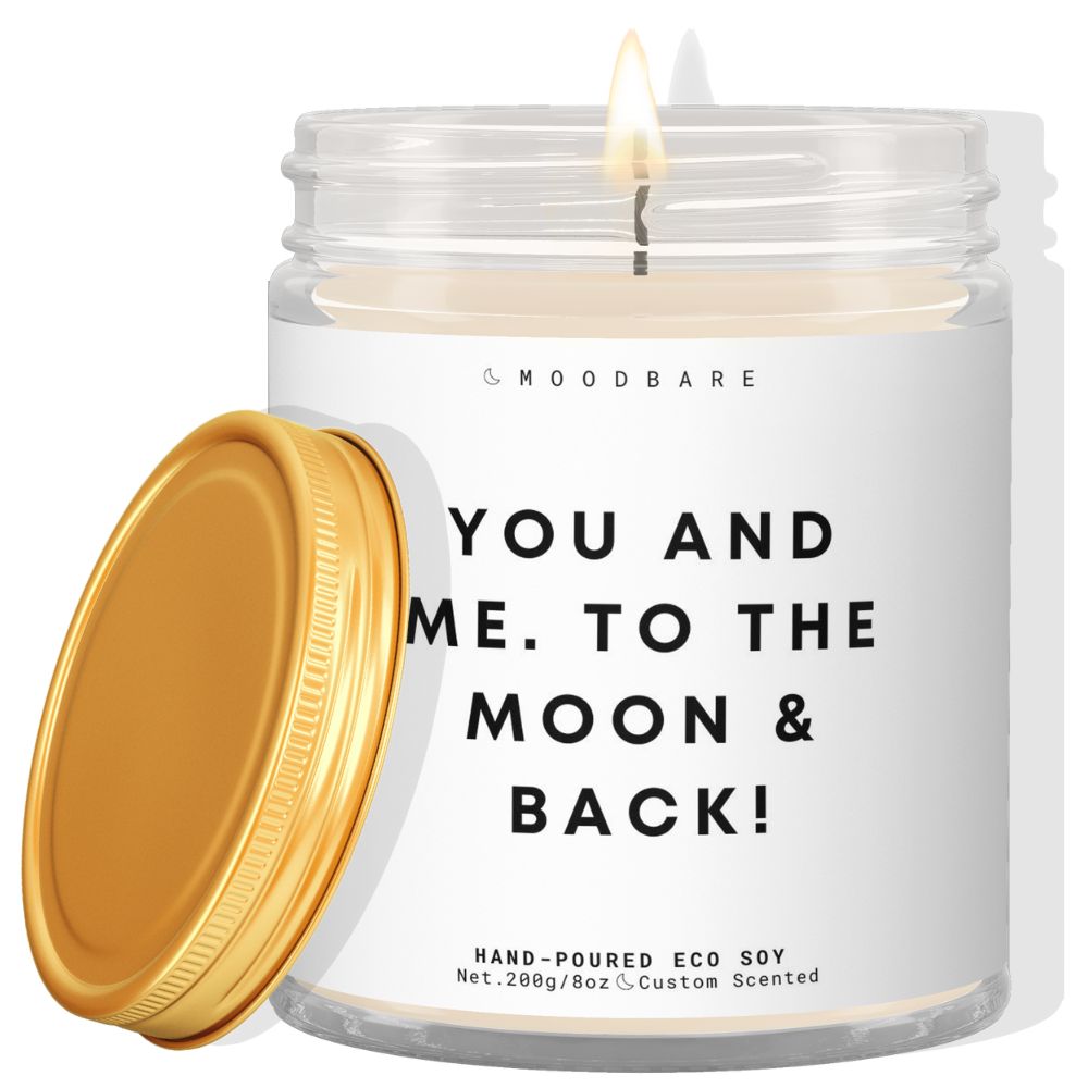 You and me. To the moon and back! ✨ Luxury Eco Soy Candle