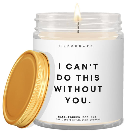 I can't do this without you! ✨ Luxury Eco Soy Candle