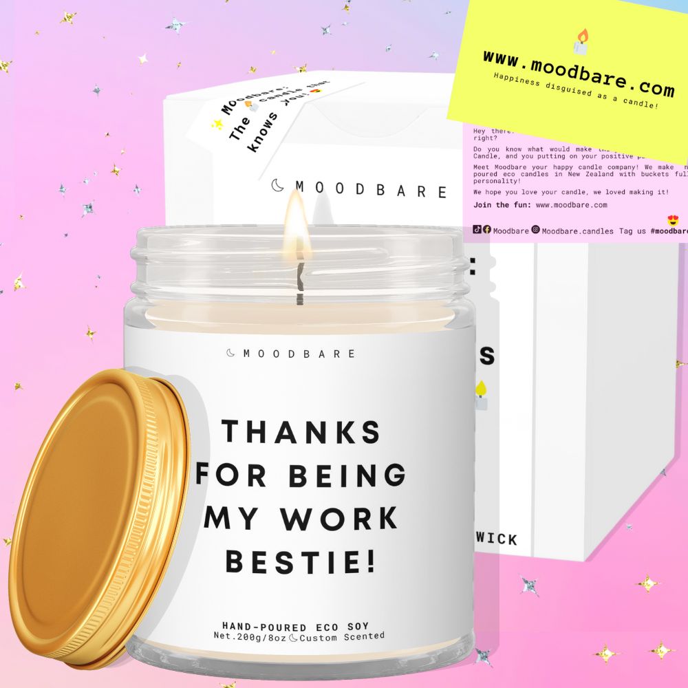 Thanks for being my work bestie! ✨ Luxury Eco Soy Candle