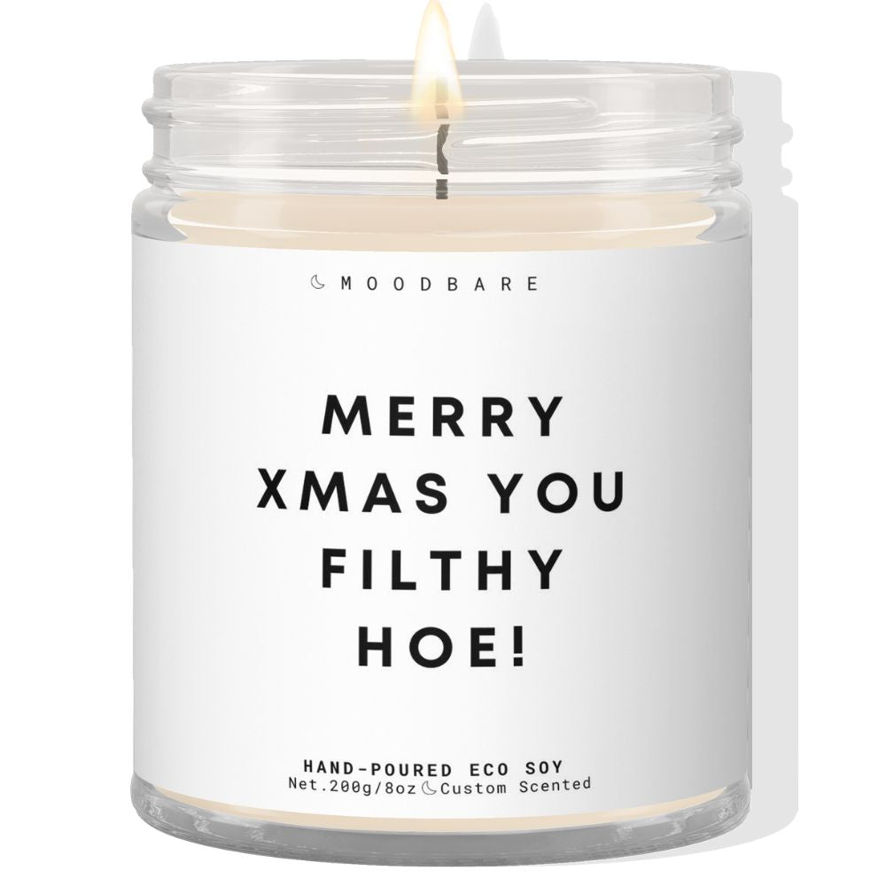 Merry xmas you fithy hoe! ✨ Luxury Eco Soy Candle